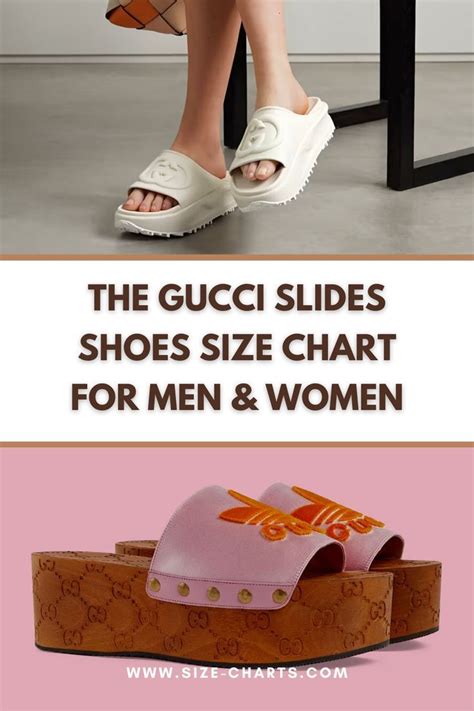 gucci pump slides|gucci slides size chart.